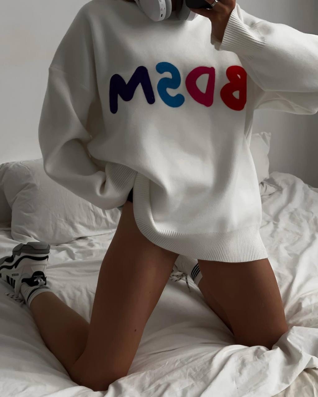 голубой шерстяной свитер с кашемиром nero lab,свитер remar голубой,свитер женский,женский свитер оверсайз,свитер