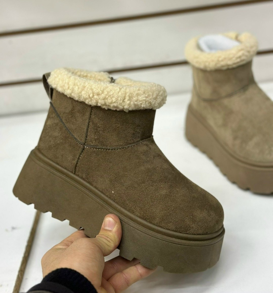 ,женские угги,женские зимние ботинки на платформе 2025 года,женская зимняя ,угги