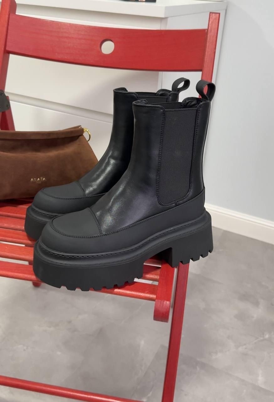 ,женские ботинки челси,ботинки челси прада,женские ботинки,ботинки стильные