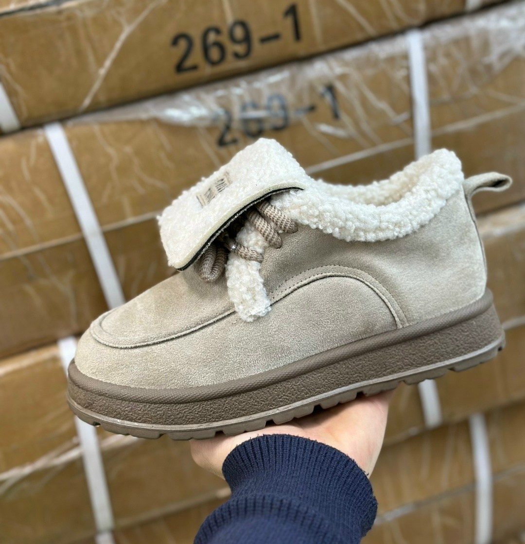 ,угги женские короткие на платформе,полуботинки зимние мягкие на низкой подошве seydoni 180966710, женская,кроссовки угги на платформе шерстяные зимние