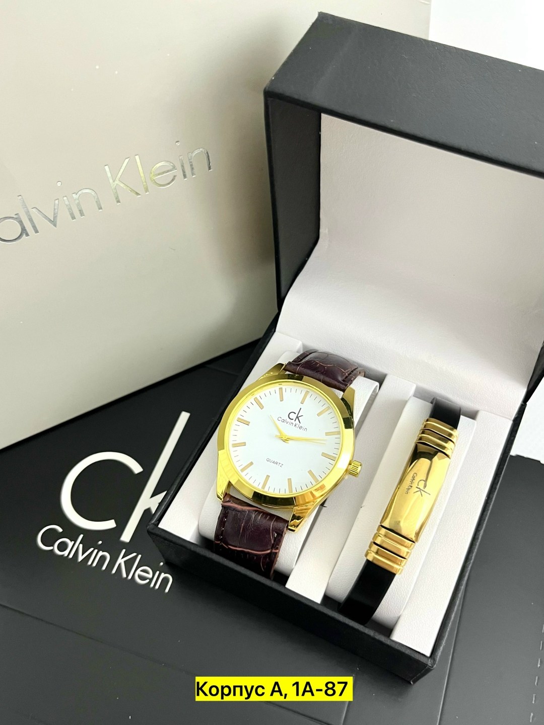 мужской подарочный набор,мужские наборы,набор часы,мужские часы calvin klein,подарочный набор наручных часов