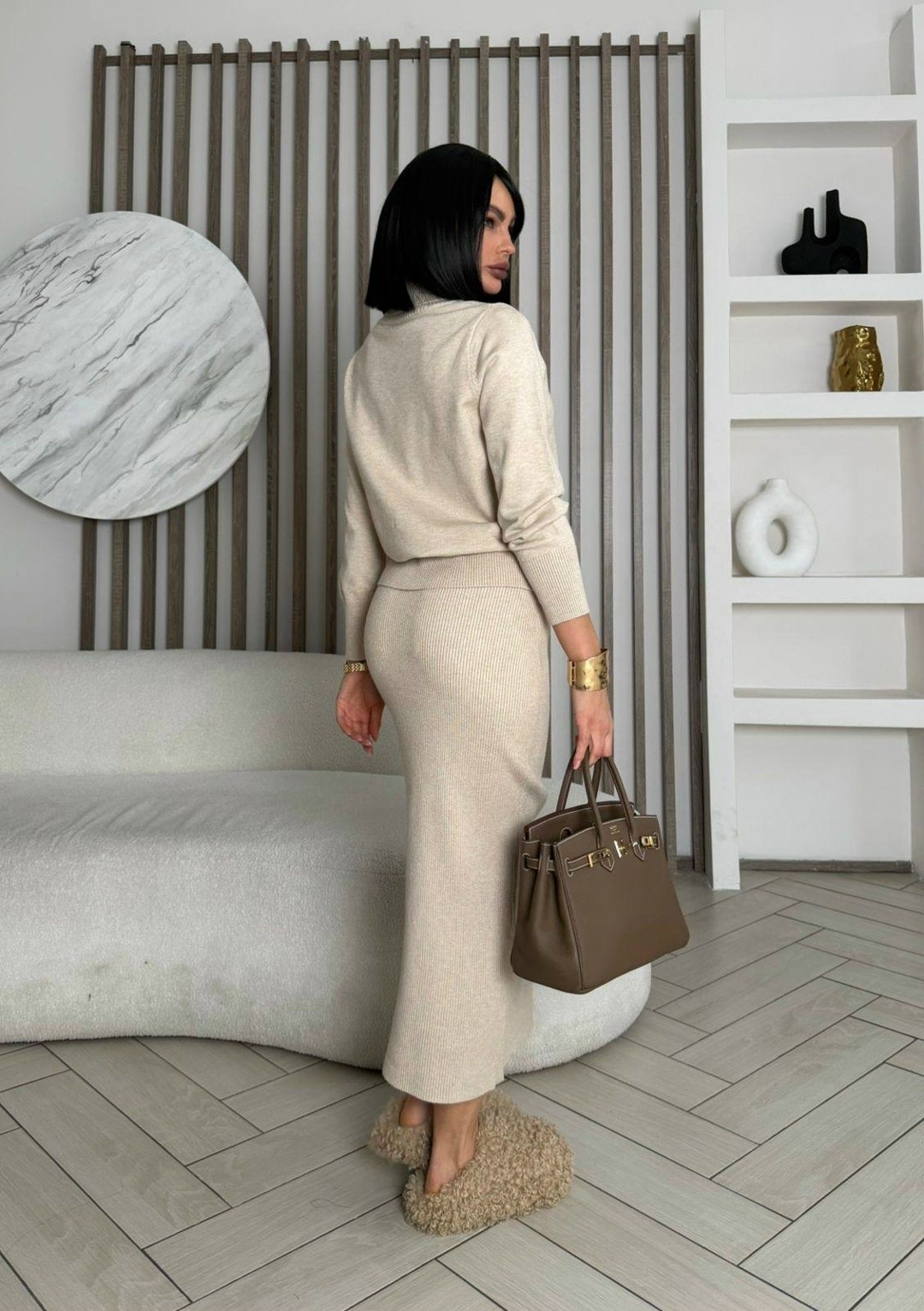 вязаный костюм с юбкой для женщин,вязаный костюм с юбкой,трикотажный костюм с юбкой,шерстяной костюм женский с юбкой,вязаный костюм женский с юбкой