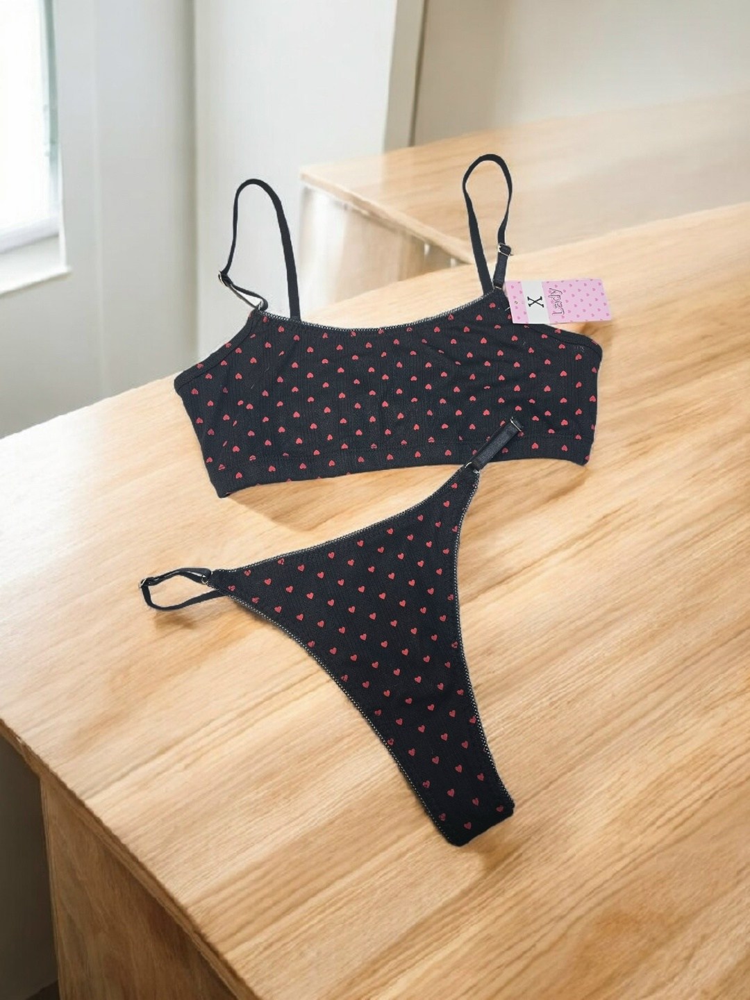 комплект нижнего белья женский,женское нижнее белье,комплект нижнего белья,нижнее белье для молодых девушек, милый бюстгальтер с вишневым принтом, комплект трусиков,комплект белья женский