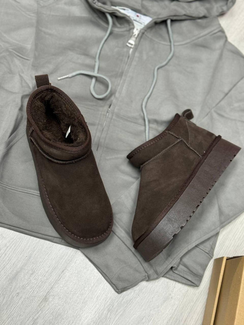 ,женские зимние угги на меху,угги женские,угги коричневые,угги