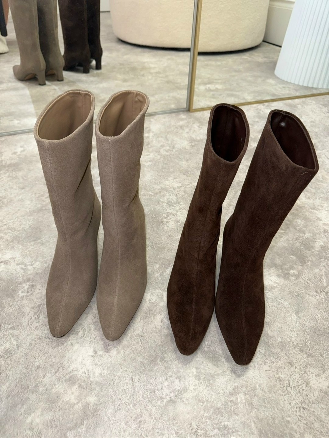 женские сапоги,замшевые ботильоны,ботильоны женские, женская,замшевые ботинки