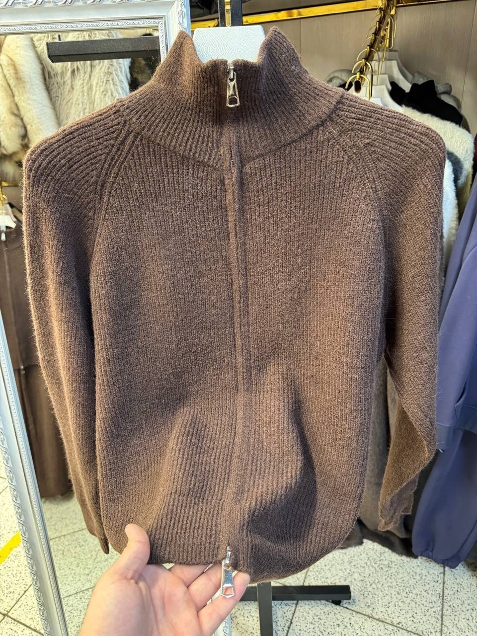 женский трикотажный свитер на молнии,кофта шерстяная на молнии женская,джемпер на молнии (вязаный трикотаж),кардиган,кардиган женский