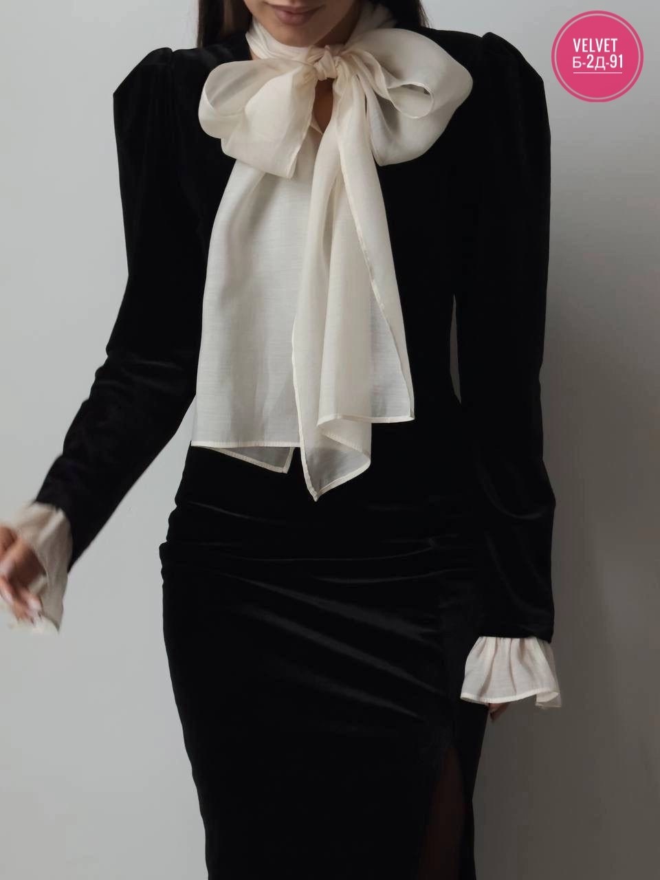 платье с бантом,бархатное платье,платье с высоким воротником,платье стильное,платья из бархата