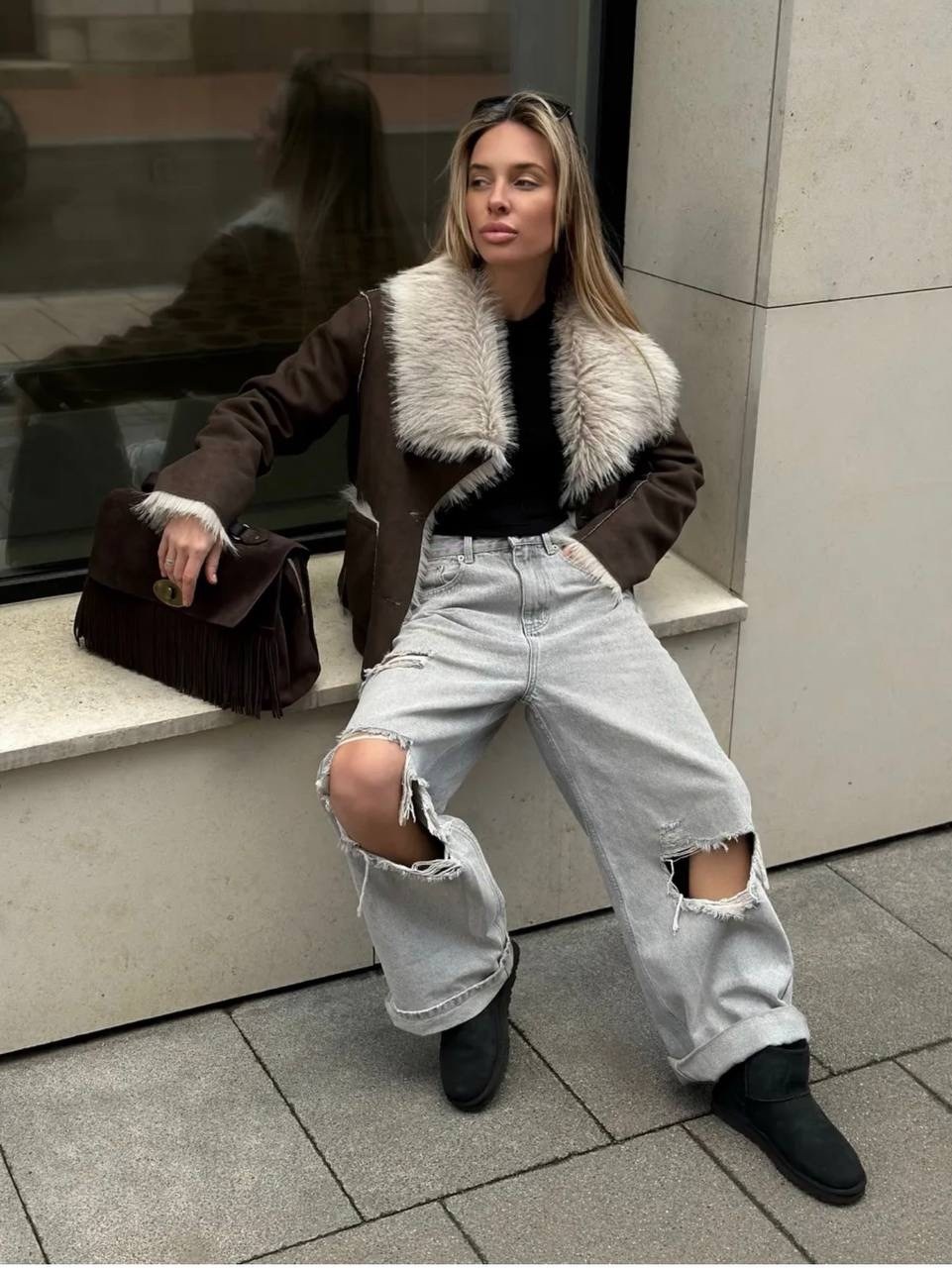 женская дубленка,дубленка авиатор,стильная дубленка,дубленка,женская дубленка авиатор