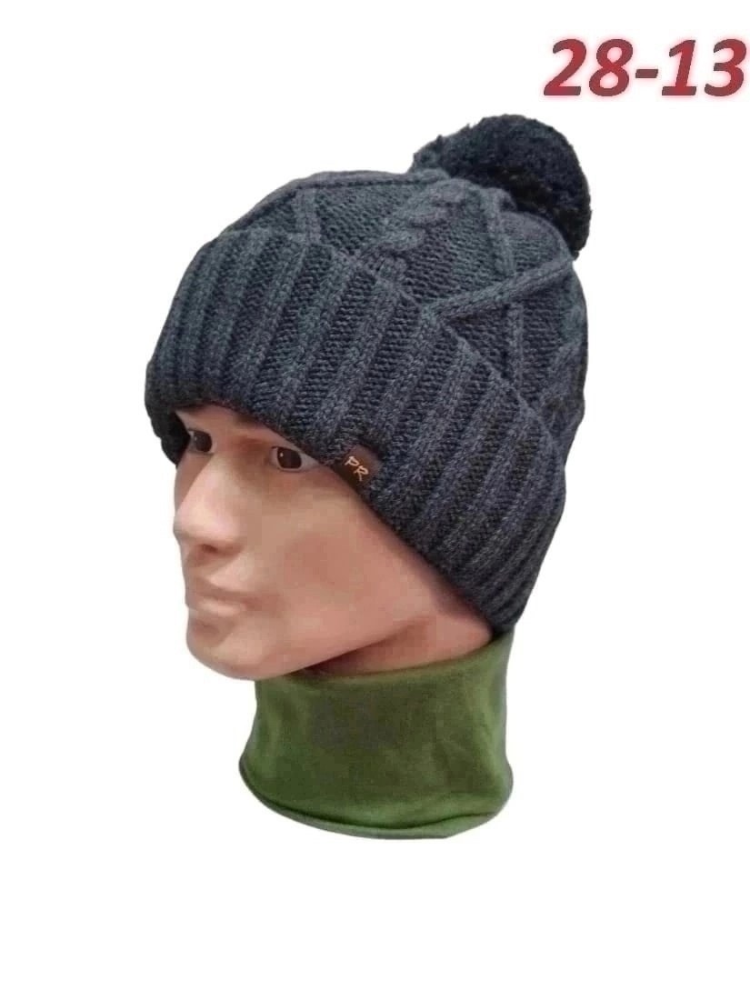 шапка мужская,мужская шапка с помпоном,шапка мужская зима,мужская вязаная шапка,шапка мужская зимняя