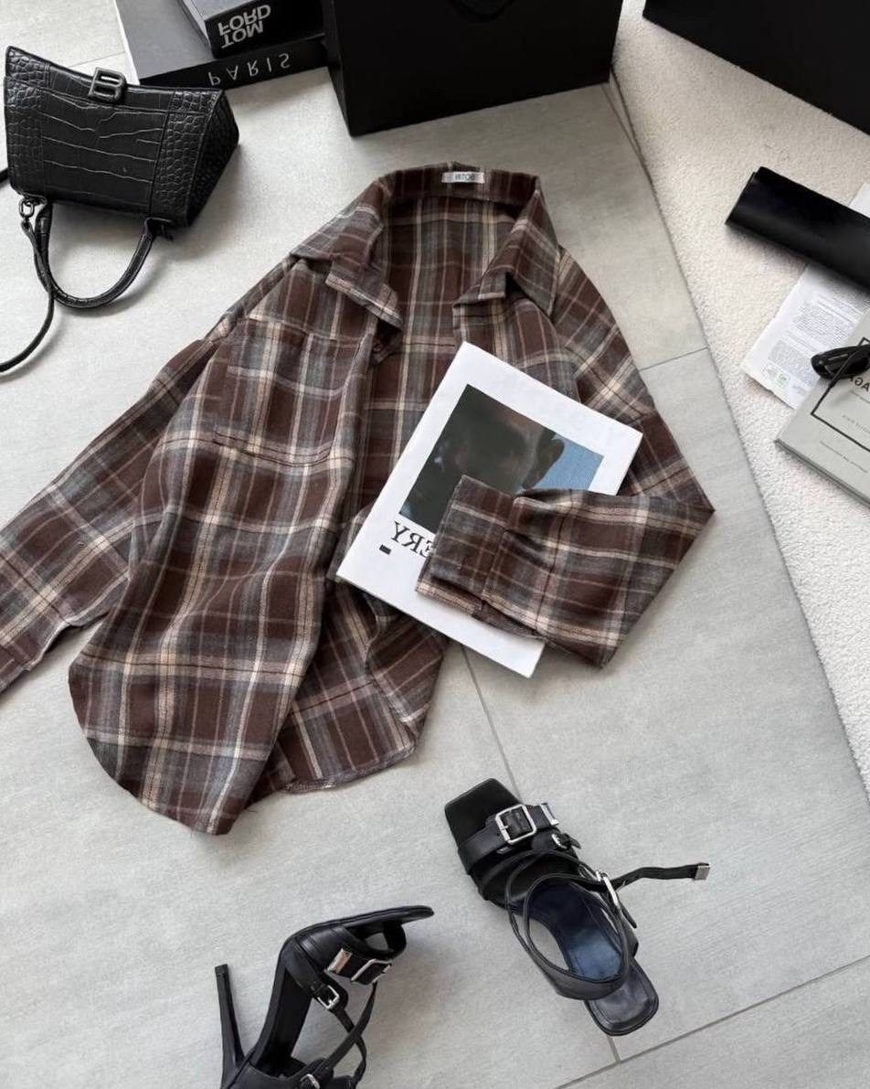 рубашка женская оверсайз в клетку,рубашка в клетку оверсайз удлиненная,рубашка в клетку оверсайз на кнопках,рубашка клетчатая,женская рубашка в клетку