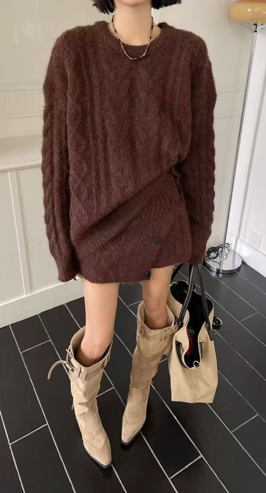 вязаное пальто,пальто теплое,пальто комбинированное с трикотажем,пальто с капюшоном,кардиган пальто