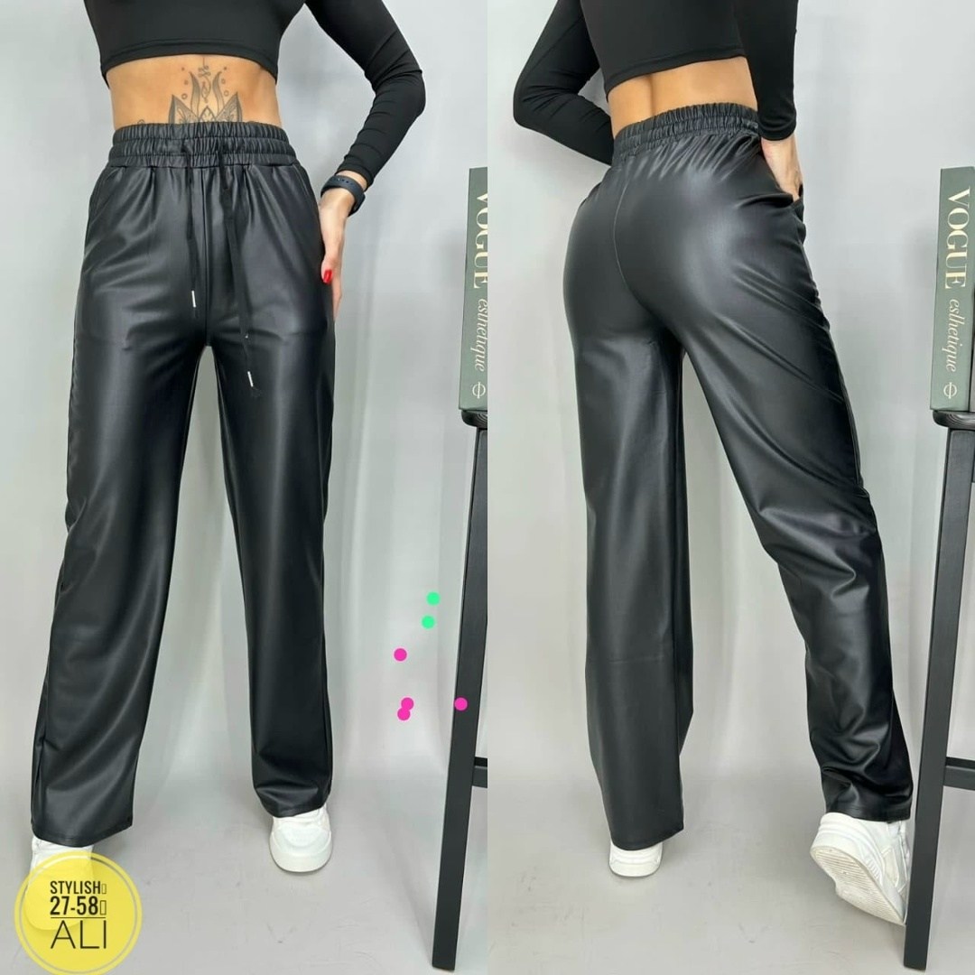 мужские кожаные брюки бренд thoshine,кожаные брюки,кожаные штаны,брюки эко кожа,кожаные брюки повседневные