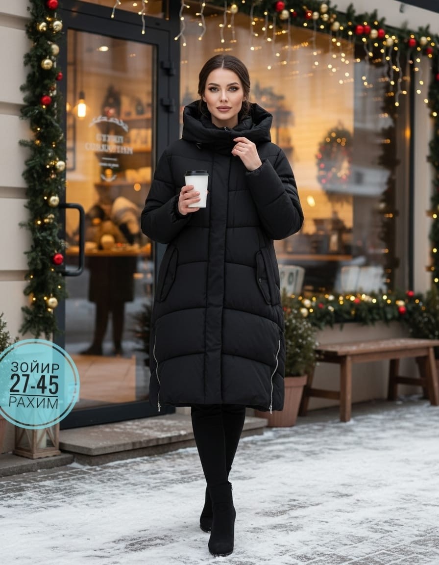 женский пуховик 7102-104,удлиненный пуховик,пуховик женский удлиненный,удлиненная куртка,пуховик