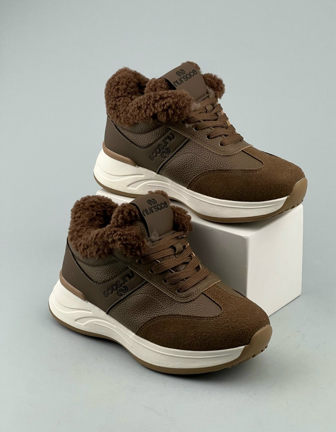 ,кроссовки женскиe,зимние кроссовки,кроссовки с мехом,теплые кроссовки