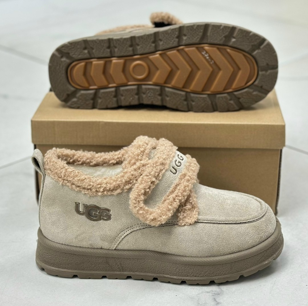 , женская,зимняя ,женская  2025 лоферы на меху сабо на платформе,угги ugg