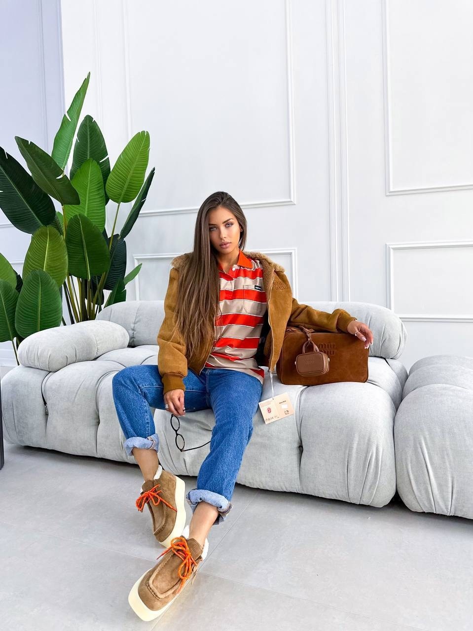 ,замшевые ботинки,ботинки с мехом,ботинки miu miu,зимняя женская