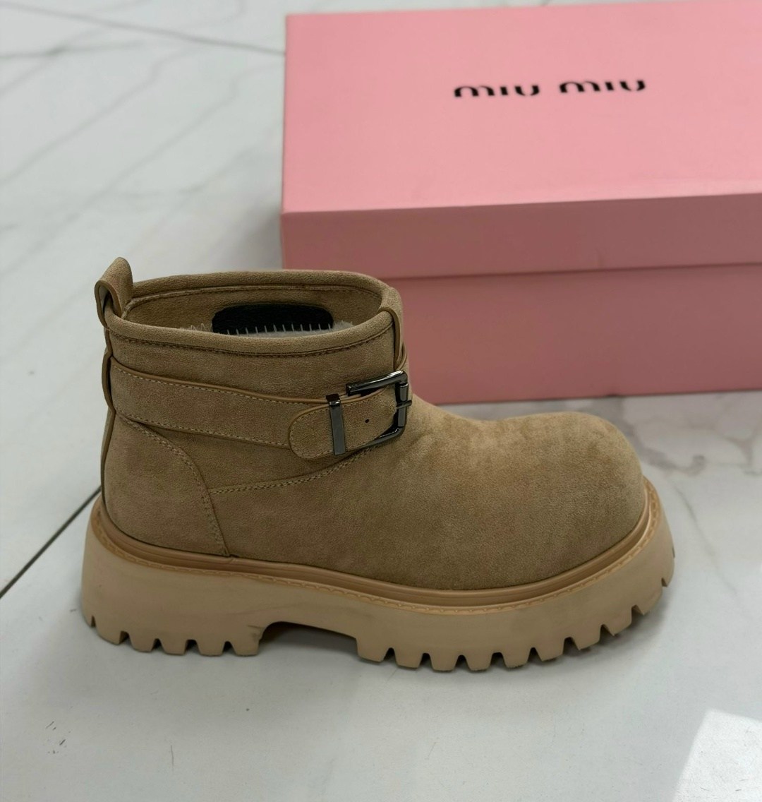 ботинки замшевые miu miu,ботинки miu miu,,ботинки миу миу,ботинки