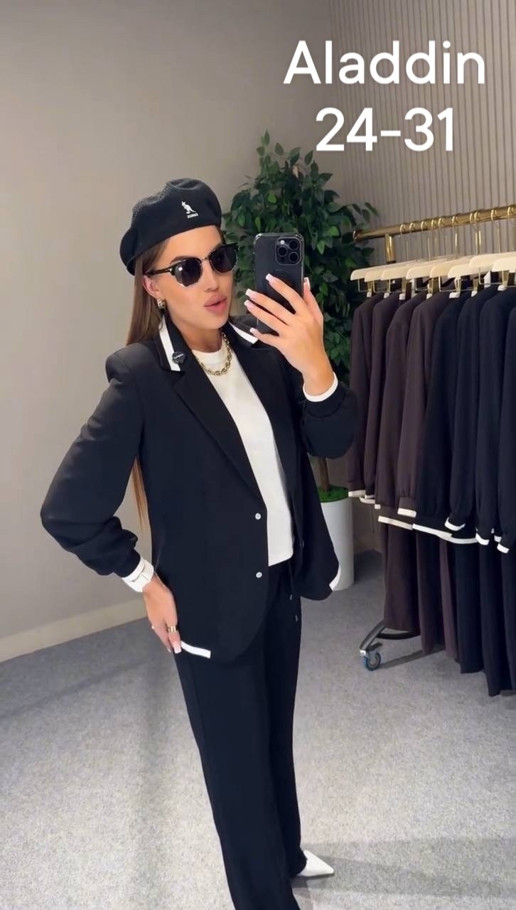 классический женский костюм двойка с брюками палаццо,костюм брючный классический inash,костюмы брючные,женский брючный костюм двойка классический,костюм лен женский брючный