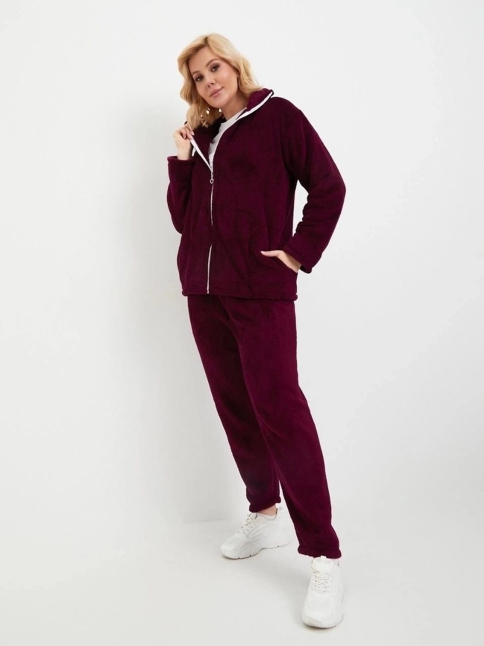 велюровый костюм больших размеров ltmoda,костюм велюровый,костюм домашний велюровый,женские костюмы,костюм женский домашний