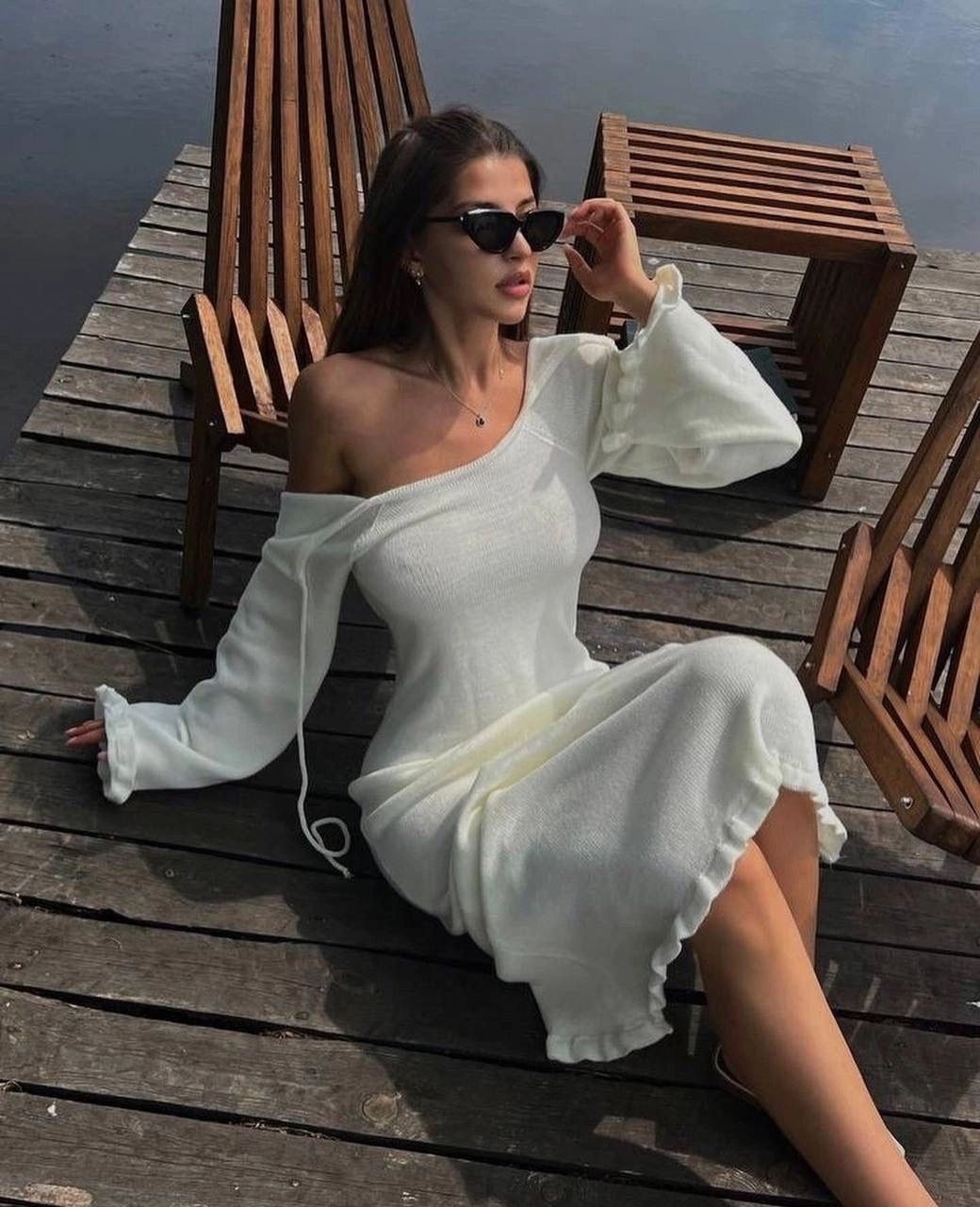 женское трикотажное платье с длинными рукавами,вязаное длинное платье,вязаное платье,пляжное платье вязаное,женское трикотажное платье