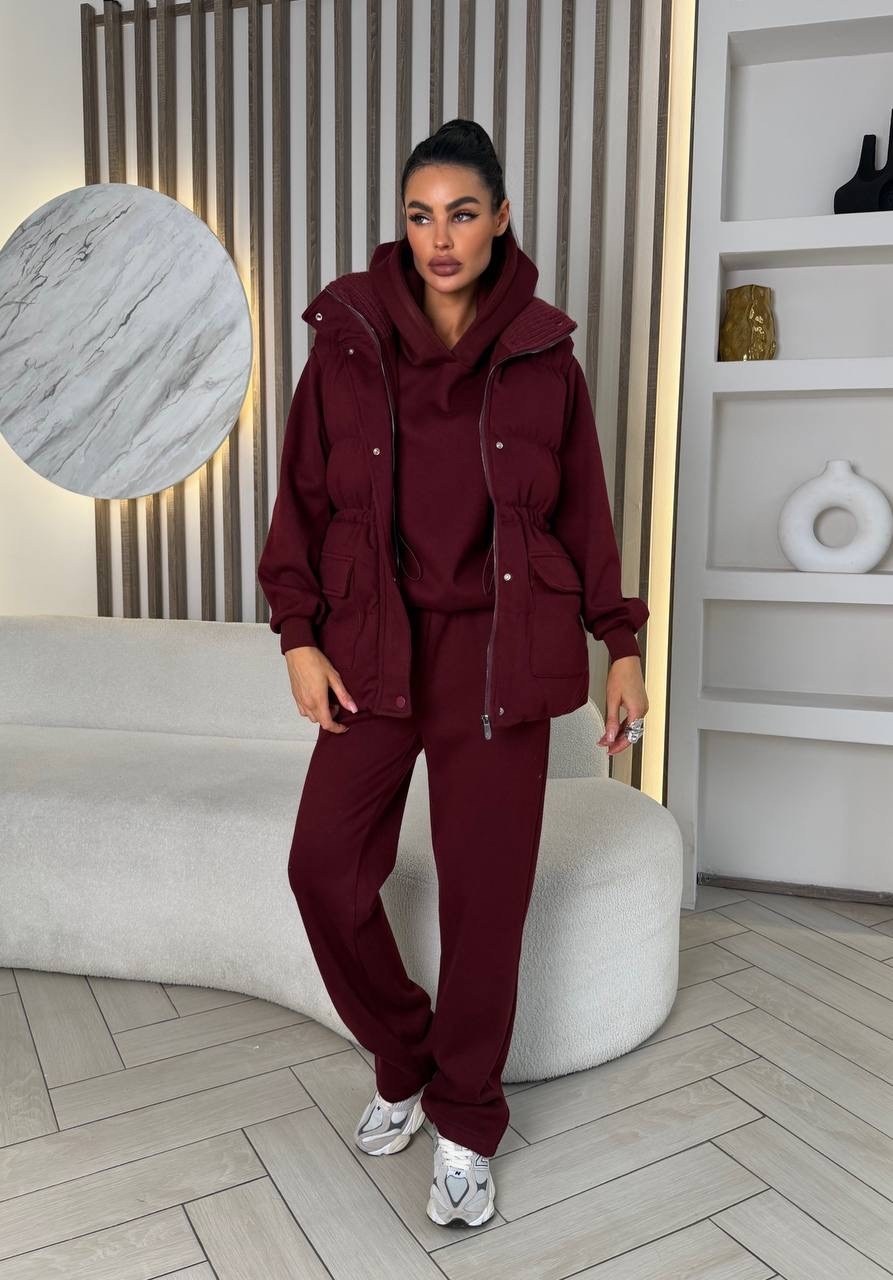 костюм тройка женский,женский бордовый костюм тройка miu miu,костюм тройка,стильные костюмы,костюм спортивный