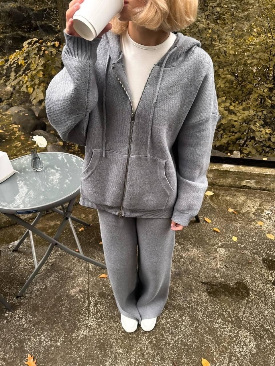 брючный костюм,теплый костюм,костюм женский,костюм оверсайз,костюмы трикотажные