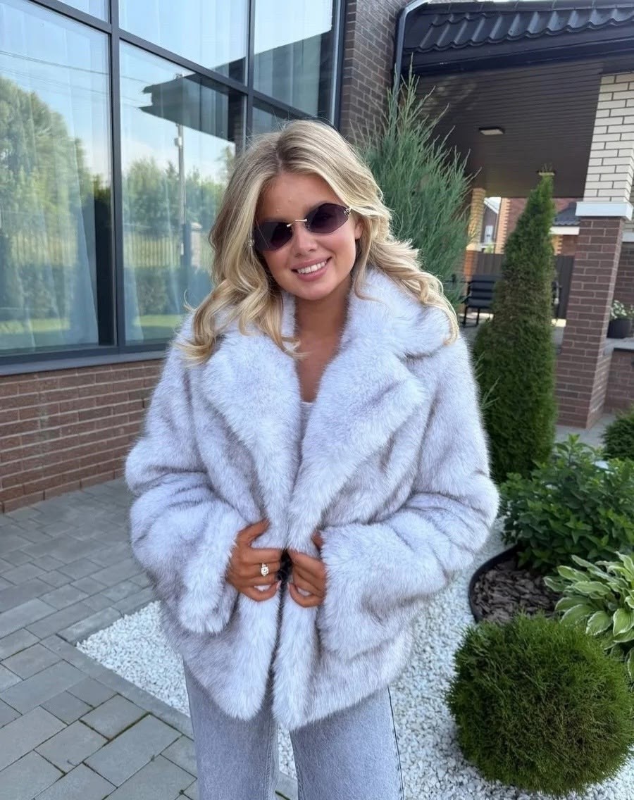 шуба искусственная под песца bogacho fur,шуба короткая,шуба,шуба женская,норковая шуба