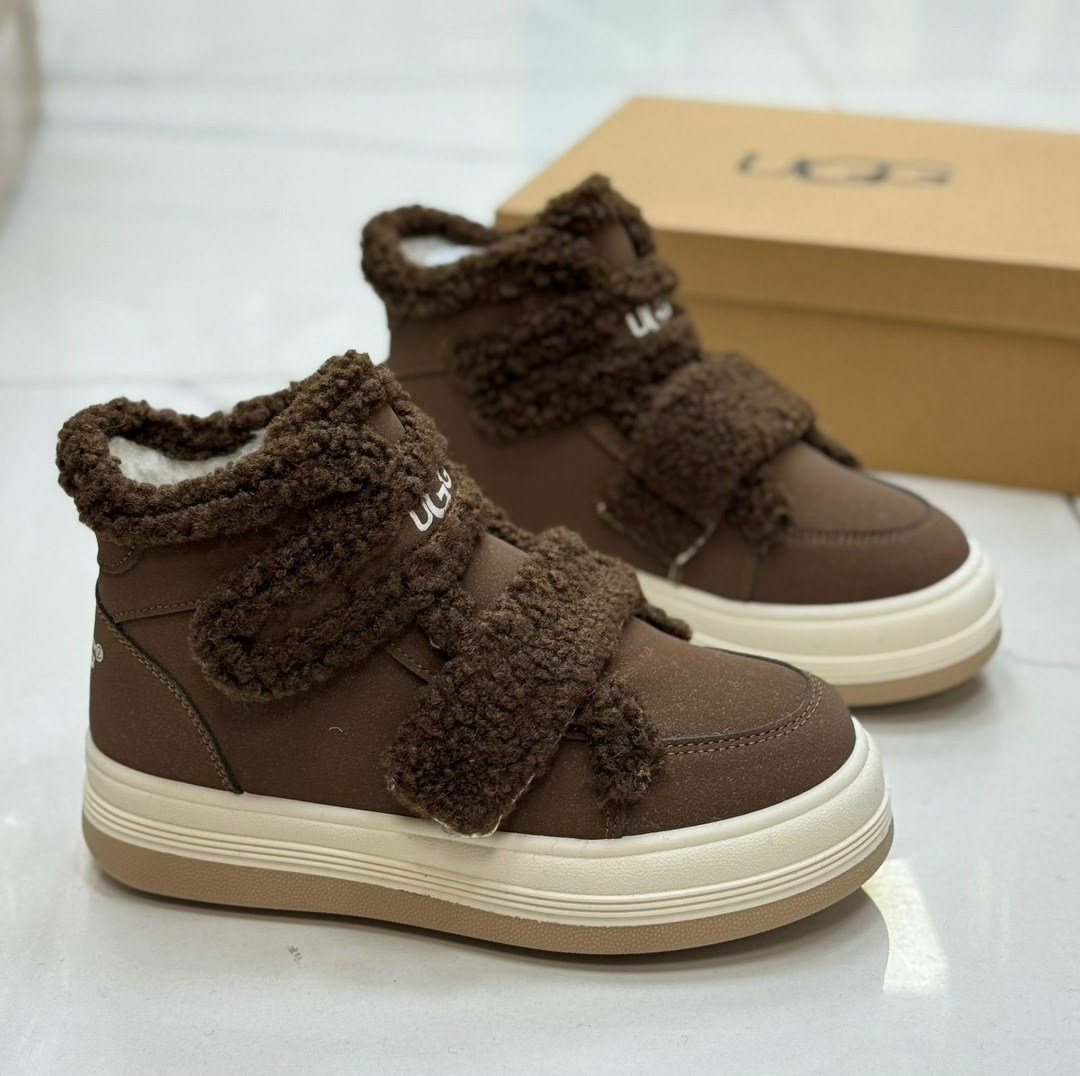 ботинки демисезонные зимние кроссовки на платформе esadz 262280063,,женские зимние кроссовки,зимние кроссовки ugg,угги кроссовки женские зимние