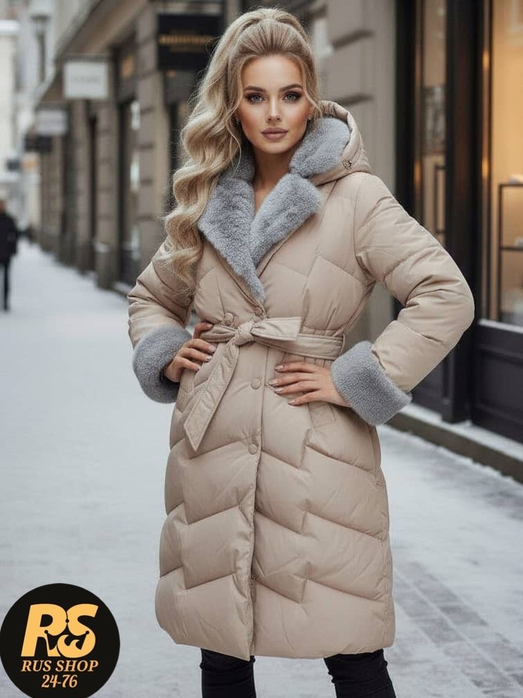 женский пуховик,пуховик зимний женский,пуховик,пуховик зимний длинный с капюшоном куртка schleif fashion 265270071,куртка зимняя женская