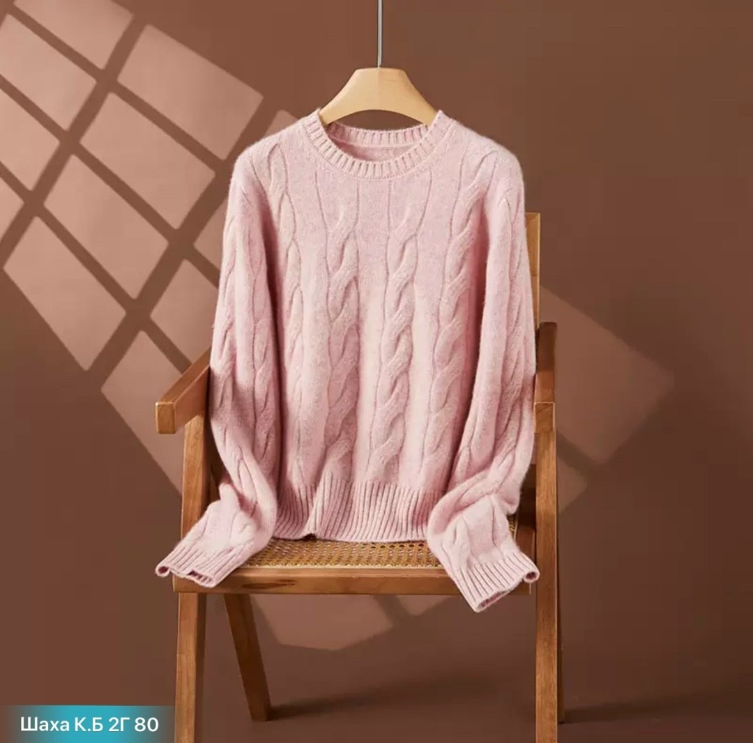 вязаный свитер,вязаные костюмы,джемпер с косами,свитер женский,свитер с косами