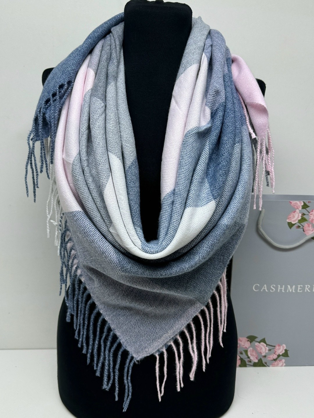 теплый кашемировый платок,платок кашемировый,платки теплые,платок женский теплый,платки шарф