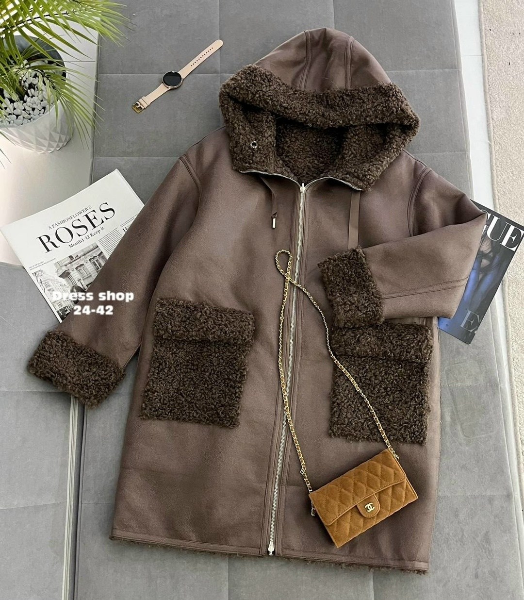 дубленка женская,облегченные дубленки женские,дубленка,дублёнка из экозамши,дубленка двухсторонняя