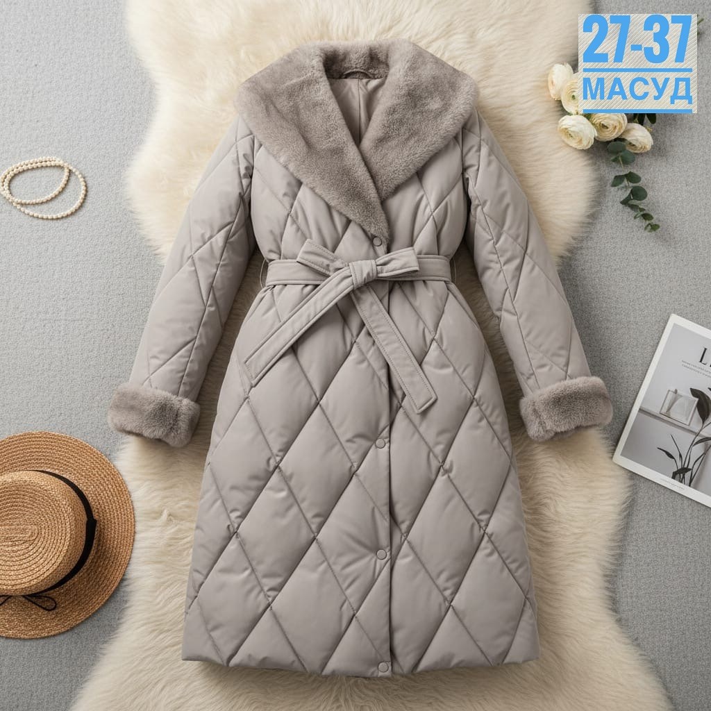 модные пуховики,пуховик зимний xaski 101444156,женское пальто зимнее,зимнее стеганое пальто,пальто женское стёганое зимнее