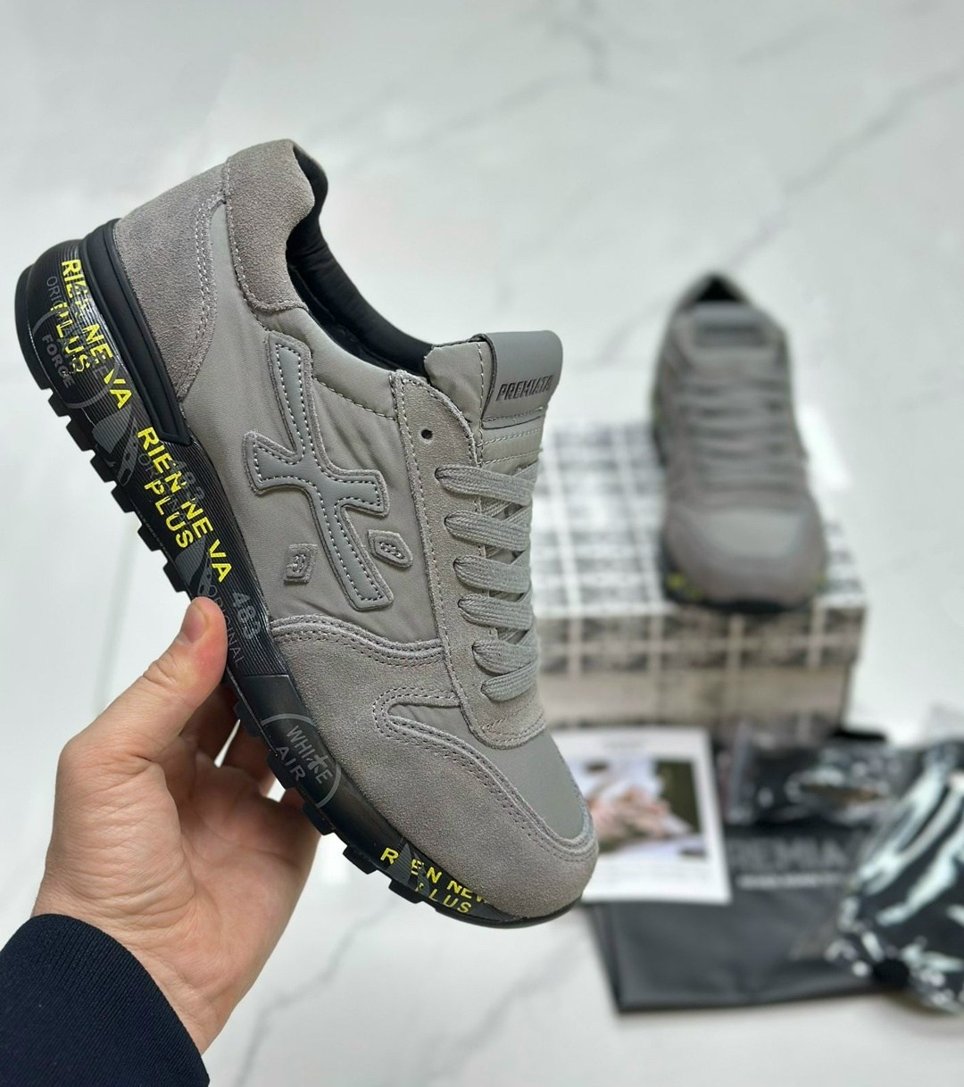 мужские кроссовки premiata,кроссовки premiata,,кроссовки premiata 483 черные,кроссовки premiata mick