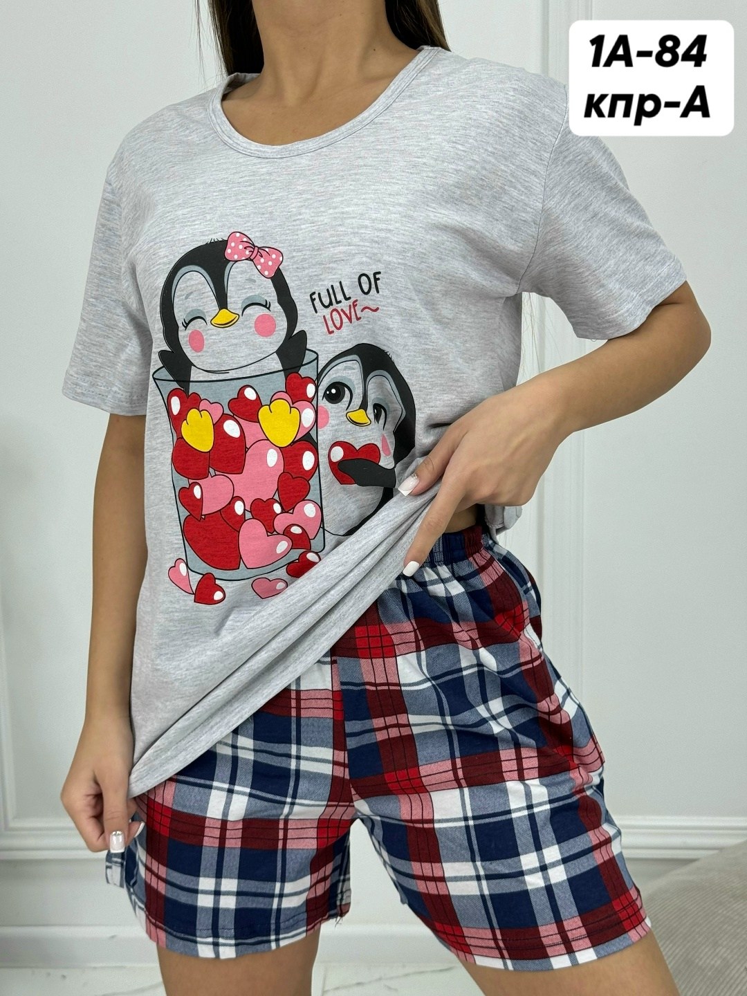 женская пижама,женская пижама с шортами,пижамы женски,пижама серая,пижамы женские иваново