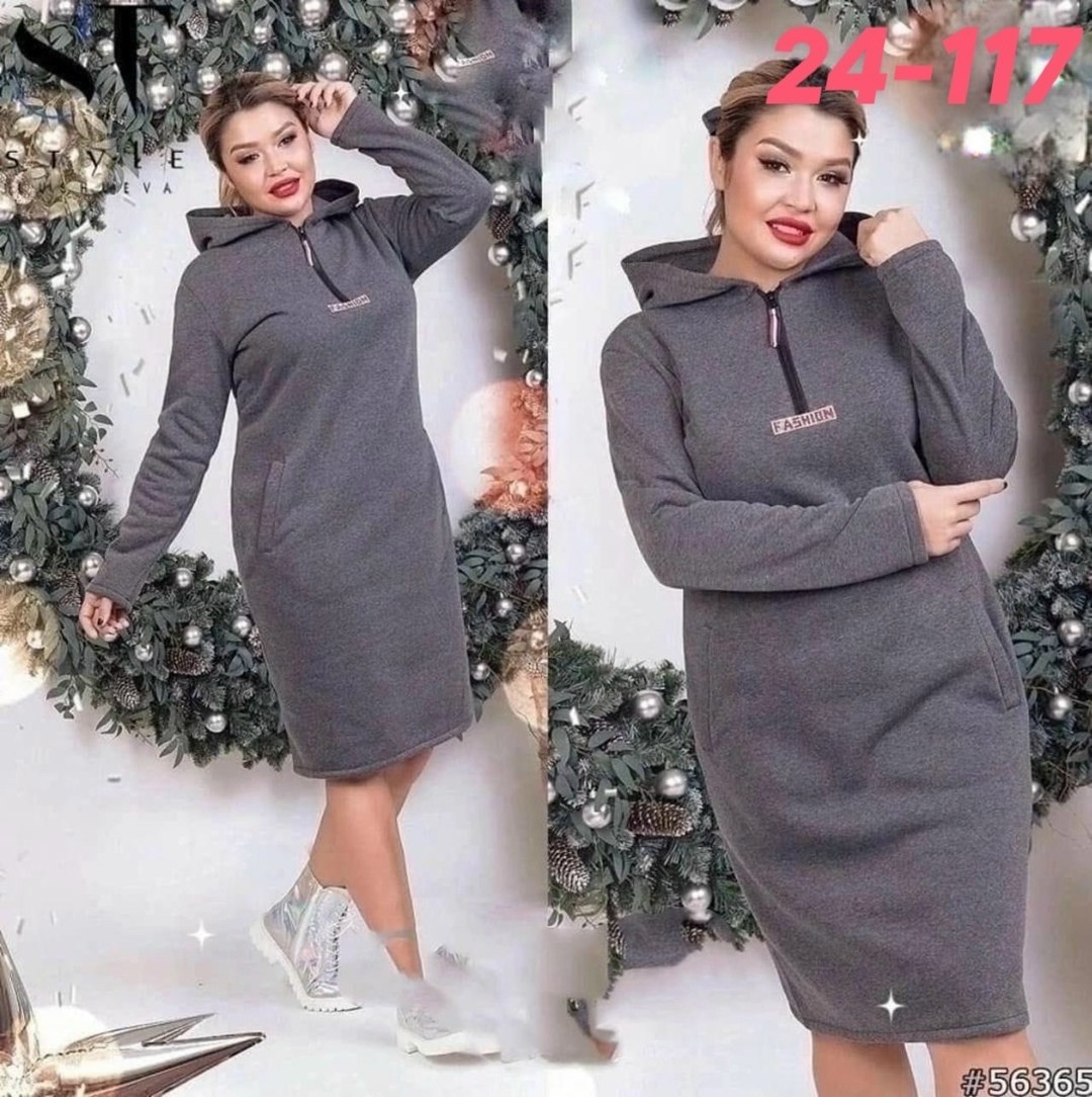 платье флис,платье с капюшоном ,женская платье,теплое платье худи,спортивное женское платье