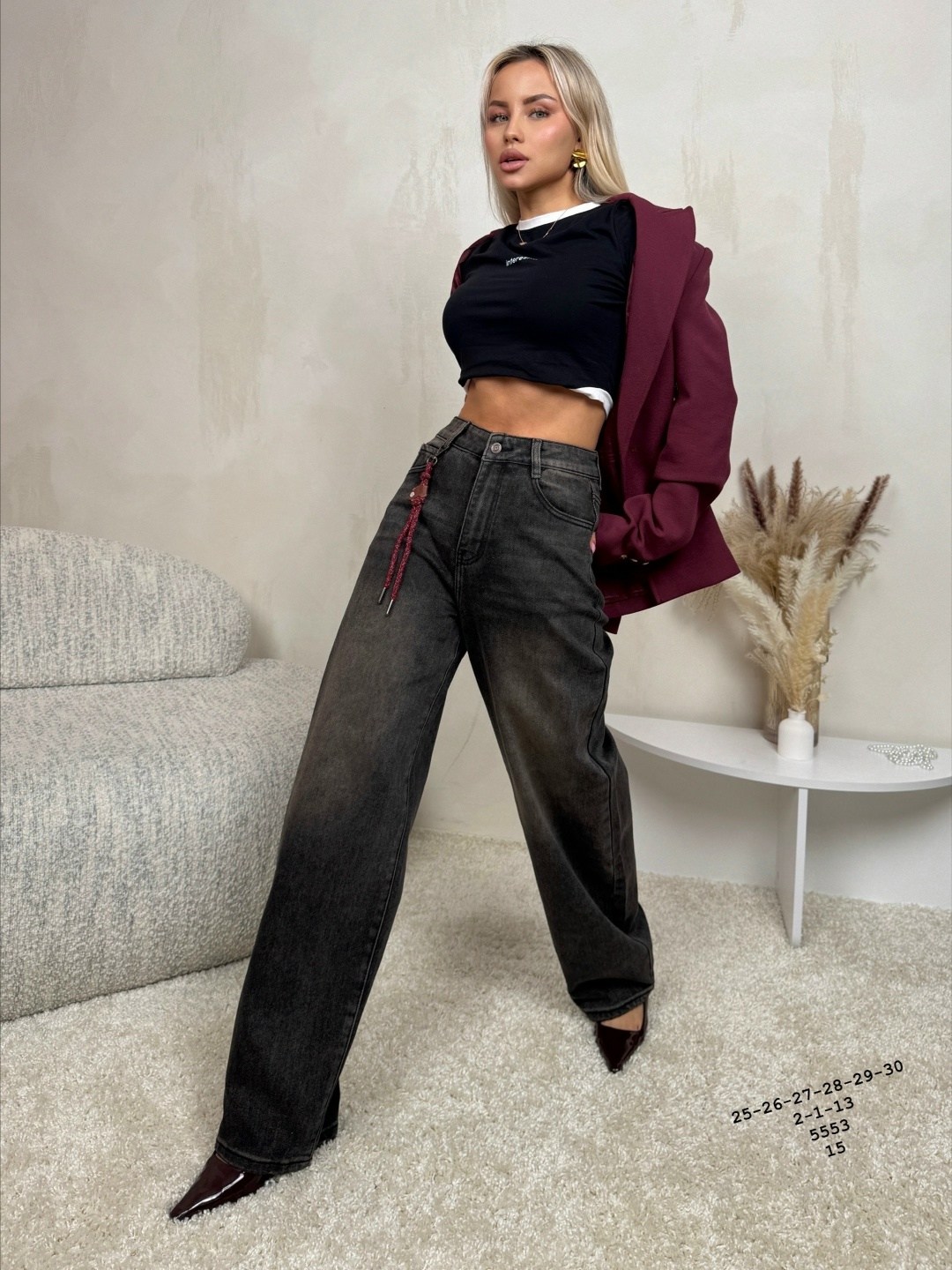 джинсы багги yartoch размер xl 48 черный графит,женские джинсы багги,джинсы багги yartoч размер xl (48) черный графит,джинсы женские,джинсы брюки