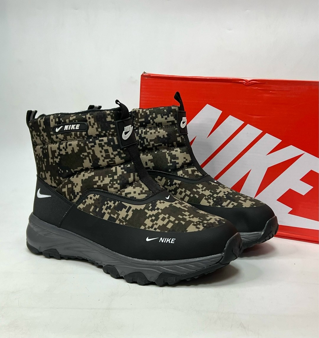 кроссовки зимние nike,зимние мужские дутики nike,,зимние ботинки nike,кроссовки