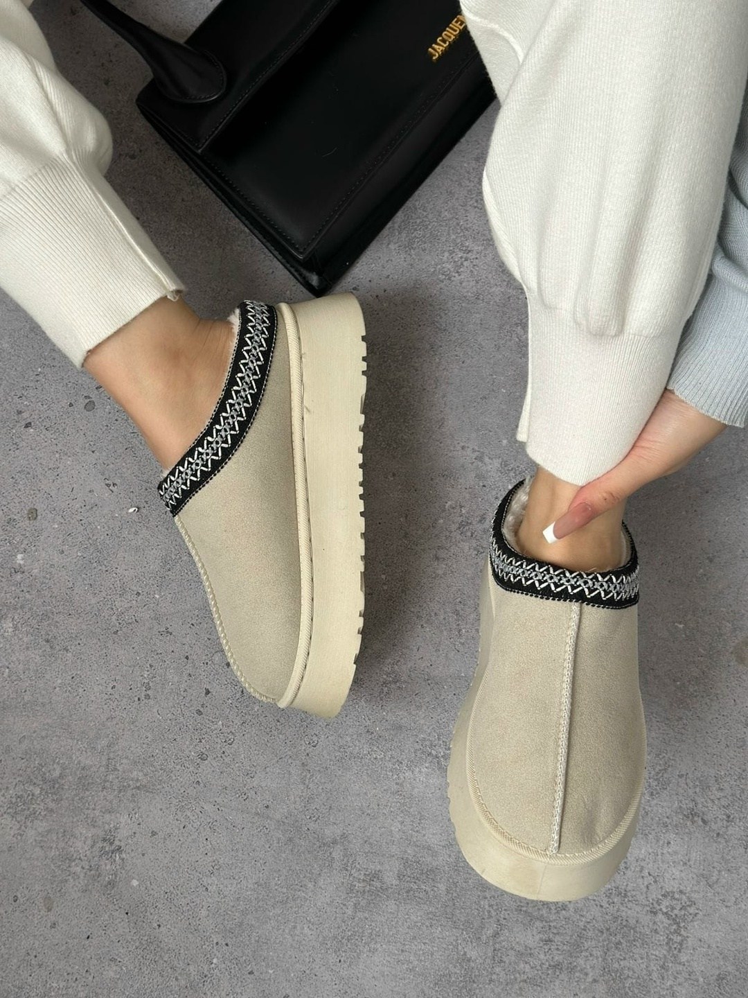 угги короткие мини на толстой подошве ugg fayz shoes,женские угги,,угги,угги женские короткие на платформе мюли зимние автоледи olypoly