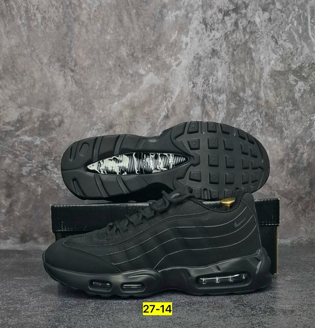 кроссовки nike air max 95,nike air max 95 triple black,nike air max 95,кроссовки,мужские кроссовки nike air max 95