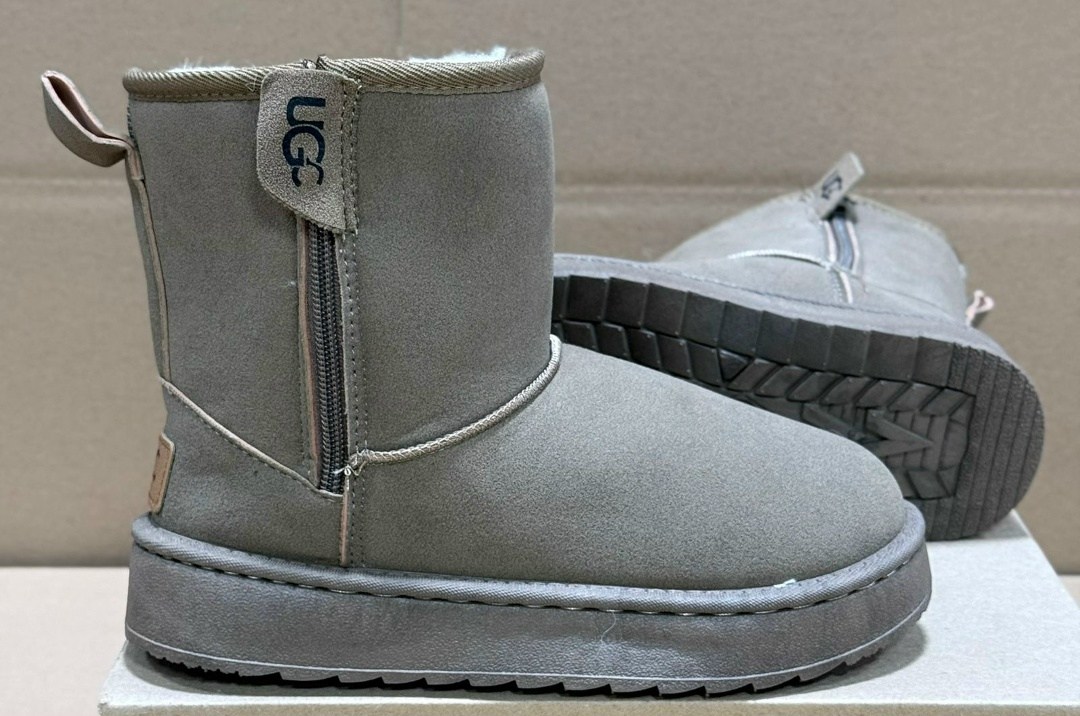 угги ugg classic mini,мужские угги ugg classic mini зимние черные,угги мужские,угги женские,ugg zip mini logo - black