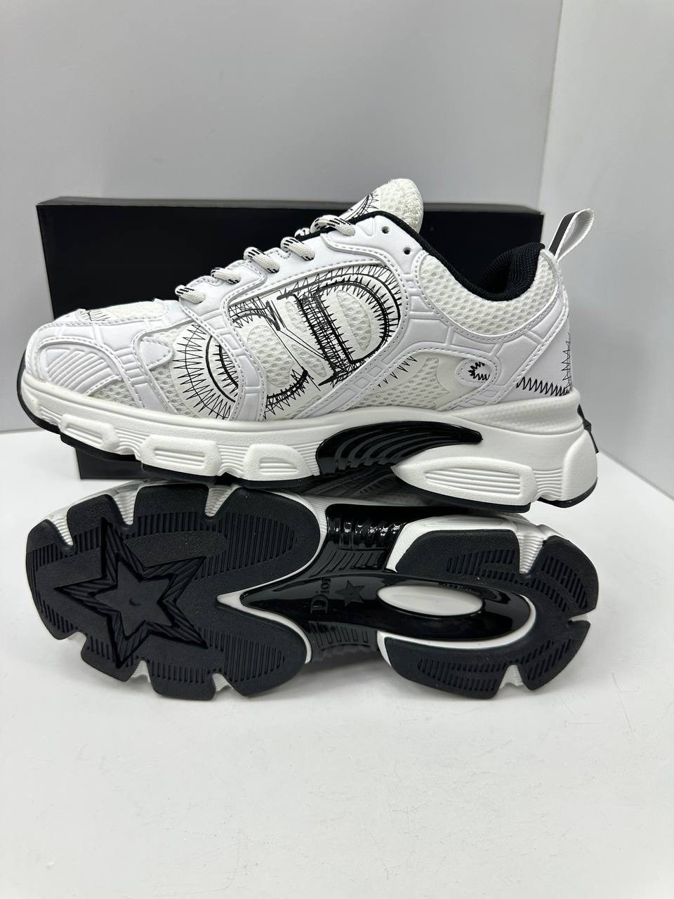 dior кроссовки,кроссовки christian dior,женские кроссовки dior chrono premium white grey,кроссовки диор,женские кроссовки