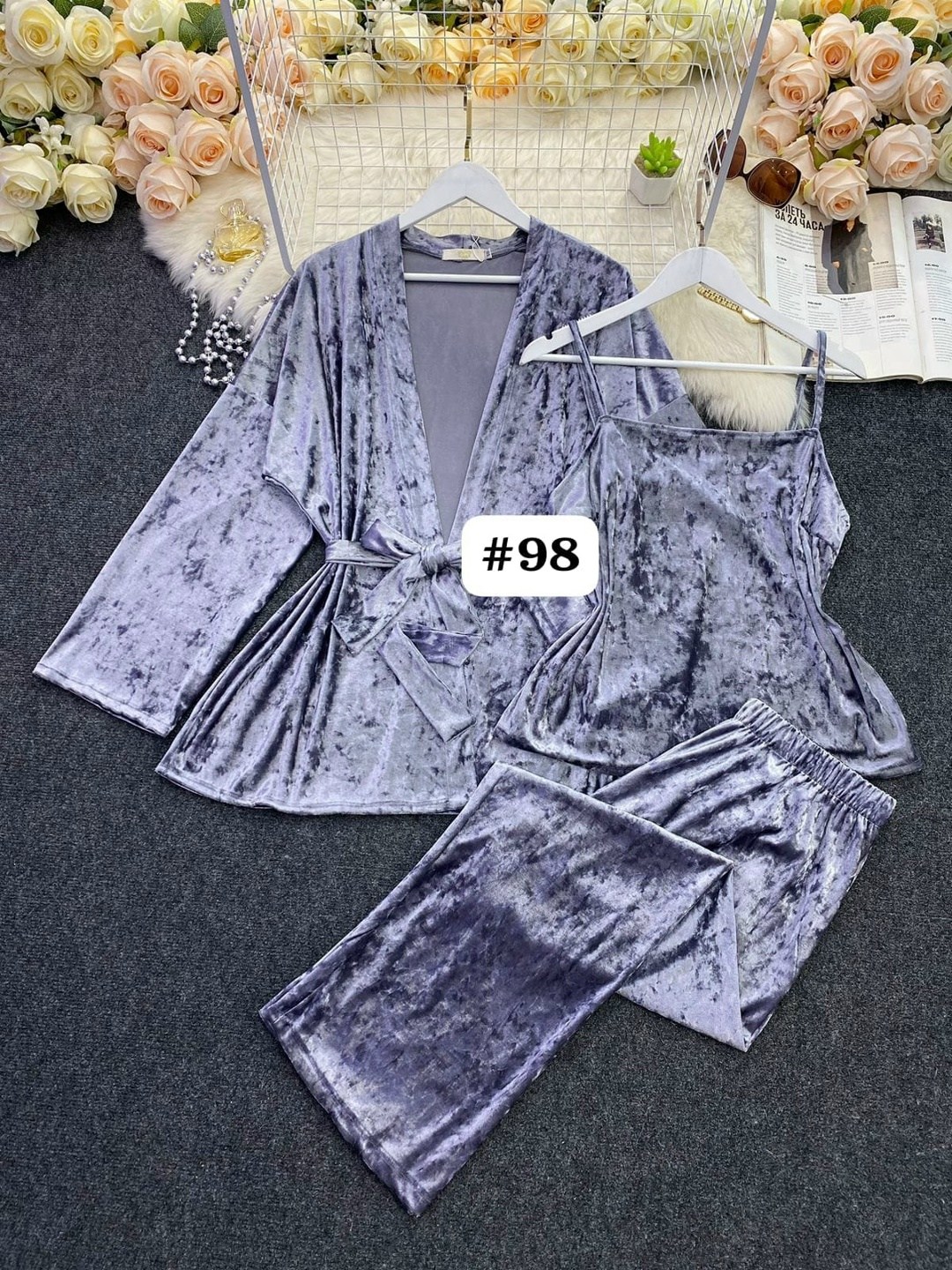 пижама комплект женская,пижама тройка женская велюр,пижама женская велюр,пижама велюровая женская,женская пижама бархат 4 в 1