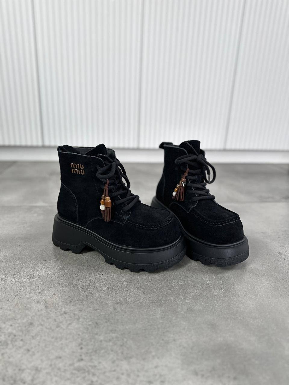 ,женские ботинки, женская,ботинки в британском стиле с круглым носком на шнуровке,ботинки