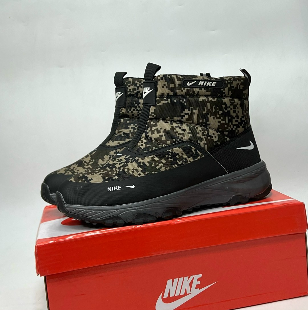 кроссовки зимние nike,зимние мужские дутики nike,,зимние ботинки nike,кроссовки