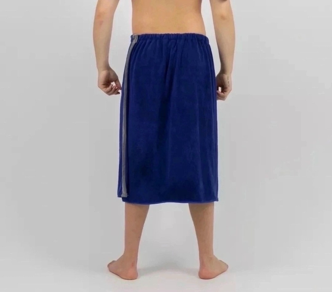 полотенце на липучке для бани мужское,килт для бани,килт банный мужской из микрофибры,килт для бани мужской,килт для сауны