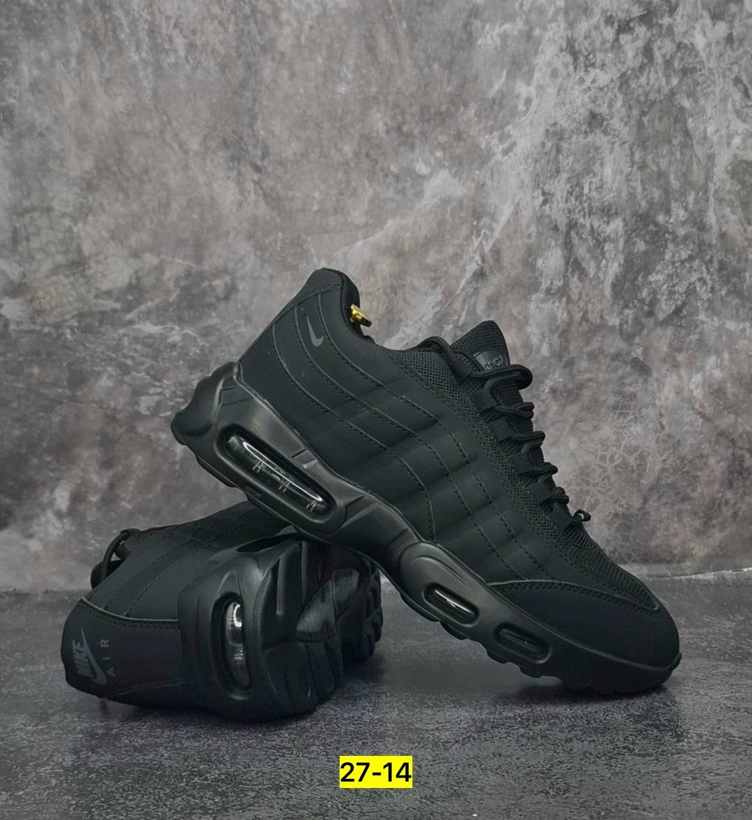 кроссовки nike air max 95,nike air max 95 triple black,nike air max 95,кроссовки,мужские кроссовки nike air max 95