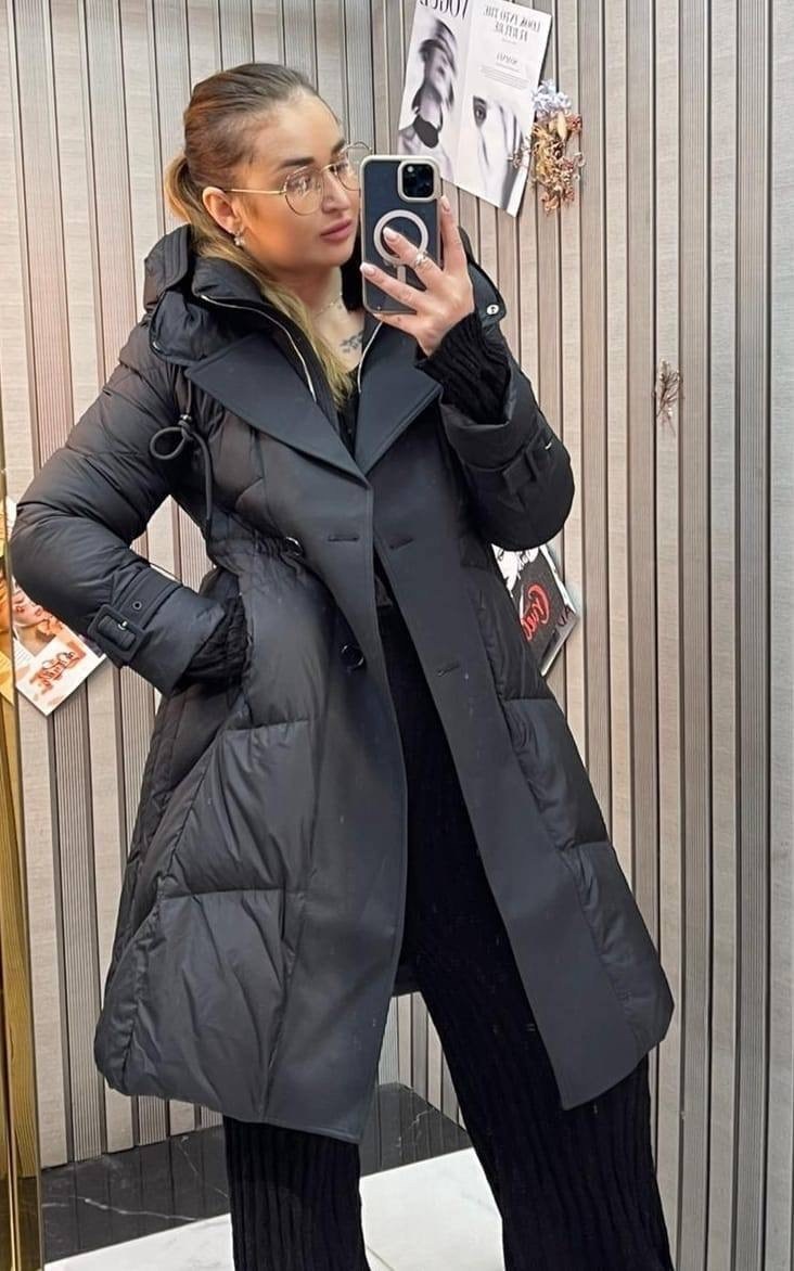 женская зимняя куртка,пуховик женский,куртка удлиненная женская,пуховик,пуховик средней длины