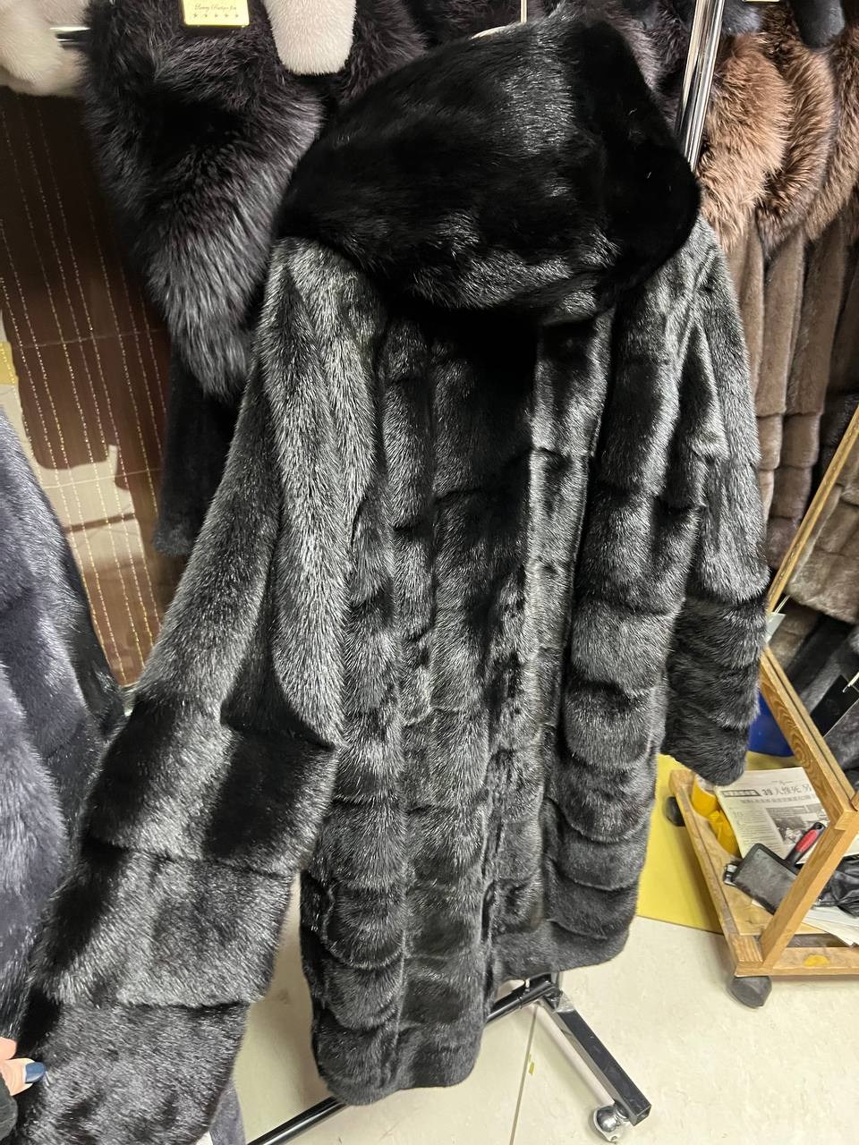 шуба норковая,шуба норковая с капюшоном,норка шуба,шуба,шуба из норки