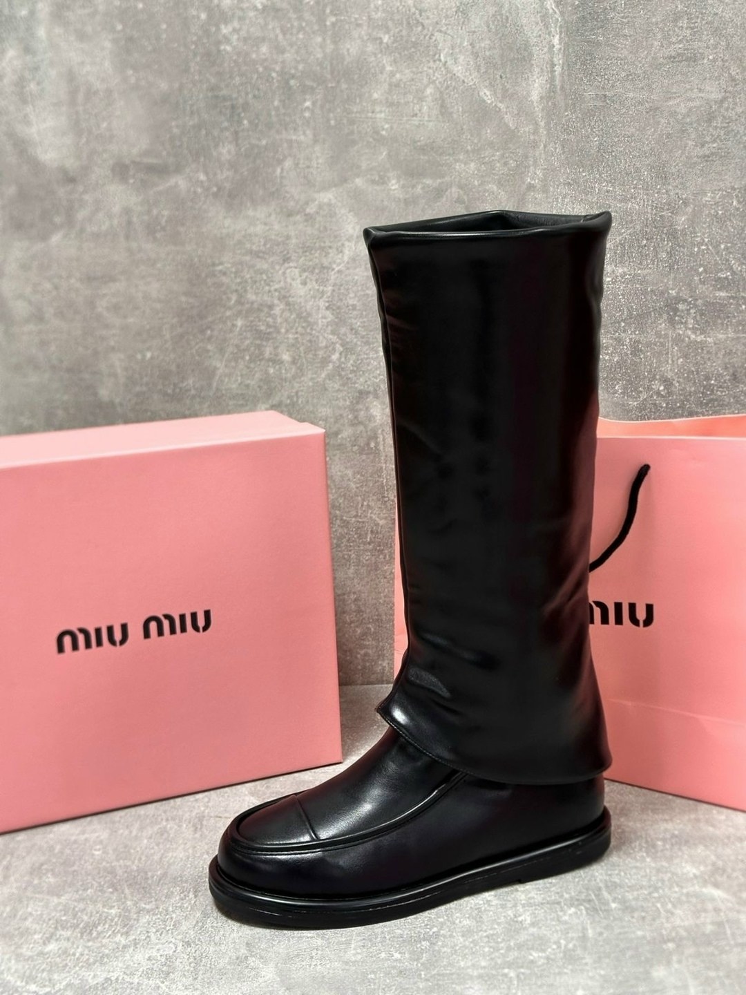 сапоги женские miu miu модель 101155,сапоги miu miu,сапоги женские miu miu арт.101155,женские сапоги,сапоги